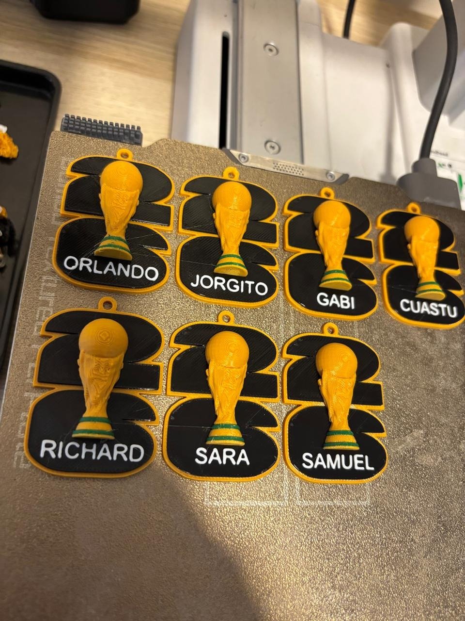 Trofeos personalizados en 3D